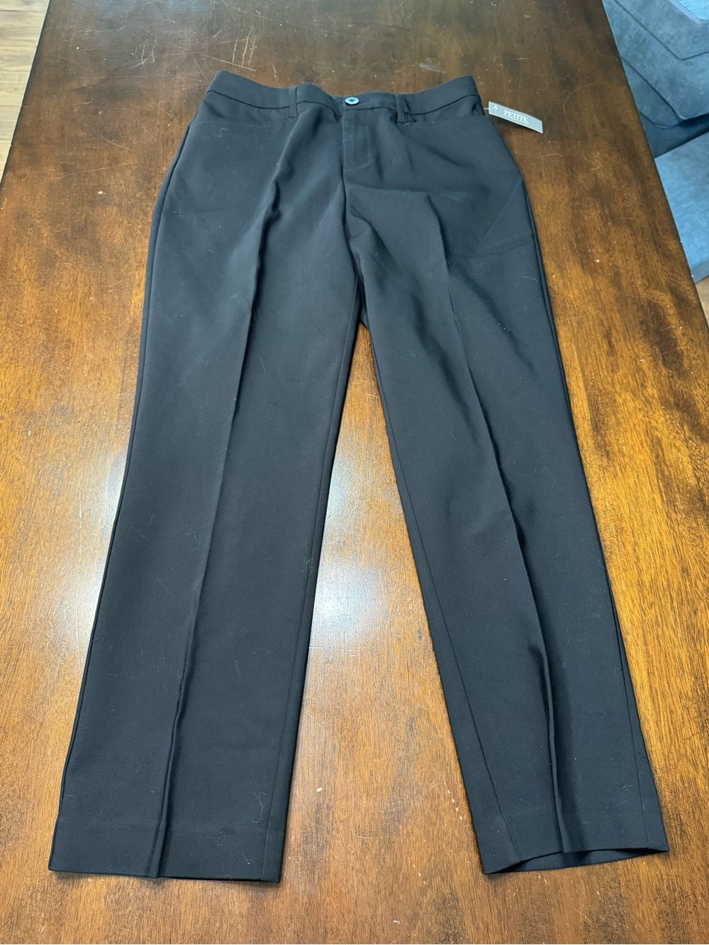 Christopher & Banks Black Straight-Leg Women's Pants